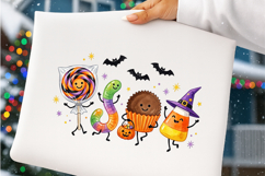 Happy Halloween Candy Doodle PNG Product Image 4