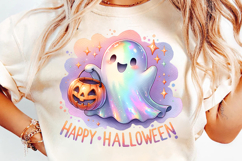 halloween happy ghost pumpkin png, halloween ghost clipart cute, kawaii pumpkin ghost design, halloween smiling ghost artwork, halloween ghost with pumpkin png, spooky cute halloween ghost, halloween family friendly clipart, halloween printable ghost pump