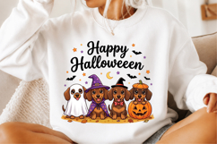Happy Halloween Dachshund PNG Product Image 2