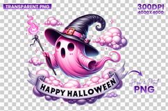 happy halloween ghost png, spooky ghost clipart, halloween sublimation design, cute ghost png, halloween party clipart, spooky season design, ghost illustration png, trick or treat clipart, halloween decoration png, funny halloween ghost