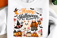 Happy Halloween Ghost Sublimation PNG Product Image 2