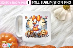 Happy Halloween Goose Sublimation Design