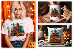 halloween haunted house png, haunted house clipart, happy halloween house, spooky house design, halloween house sublimation, haunted house printable, halloween haunted building art, haunted mansion png, haunted halloween clipart, scary house halloween