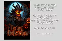 Halloween Garden Flag, Happy Halloween, King of Pumpkins Product Image 2