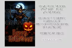Halloween Garden Flag, Happy Halloween, King of Pumpkins Product Image 2