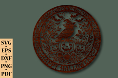 Happy Halloween Laser Cut SVG Product Image 1