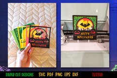 Happy Halloween Confetti Shaker Card | Halloween Card SVG Product Image 9