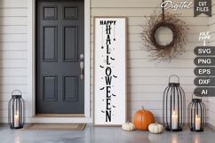 Happy Halloween SVG | Halloween Porch Sign | Halloween Sign Product Image 2