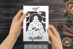 Happy Halloween Vampire with Bats Product Image 1