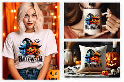 happy halloween png, pumpkin witch hat, halloween pumpkin png, witch hat clipart, halloween clipart, spooky pumpkin, fall sublimation, halloween shirt png, pumpkin clipart, halloween design