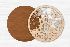 Happy Halloween Sign Svg,laser Cutting - Halloween Sign Svg Product Image 2