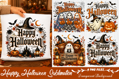 Happy Halloween Sublimation Png Product Image 1