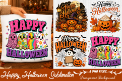 Happy Halloween Sublimation Png Product Image 1