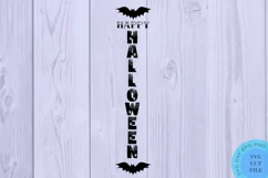 Happy Halloween Svg Halloween Porch Sign Svg Halloween Svg Product Image 2