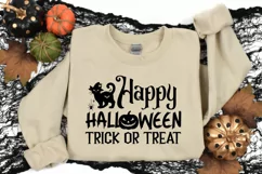 Happy Halloween Trick Or Treat SVG , Halloween Party SVG Product Image 3