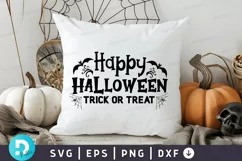 Happy Halloween Trick Or Treat SVG, Halloween SVG Design Product Image 2