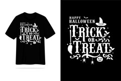 Happy halloween trick or treat vintage, tshirt, sticker, Eps Product Image 2