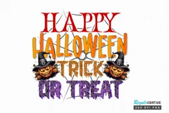 Happy halloween trick or treat Sublimation PNG Product Image 1