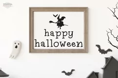 Happy Halloween SVG/Cut File, Farmhouse Vintage Halloween Product Image 2