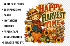 Happy Harvest Time Png Product Image 3