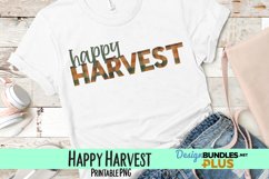Happy Harvest Sublimation PNG Product Image 1