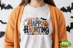 Happy Haunting PNG | Halloween Sublimation | Halloween PNG Product Image 1