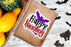 Happy haunting Stickers PNG Product Image 2