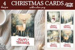 Happy Holidays Printable Cards