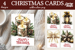 Happy Holidays Printable Cards