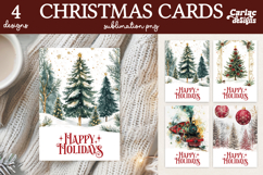Happy Holidays Printable Cards