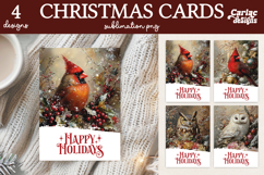 Happy Holidays Printable Cards