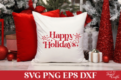 Happy Holidays SVG Quote Product Image 3