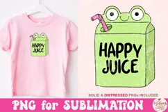 Happy Juice PNG, Cute Quirky Fun Inspirational Mental Health Product Image 2