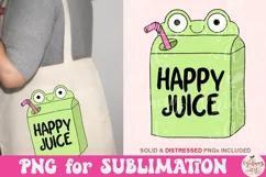 Happy Juice PNG, Cute Quirky Fun Inspirational Mental Health Product Image 5