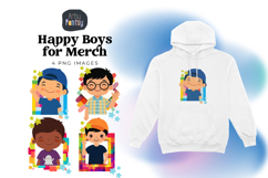 Happy Kids Clipart Bundle I Boys Edition Product Image 2