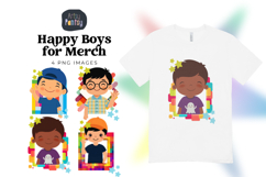 Happy Kids Clipart Bundle I Boys Edition Product Image 3