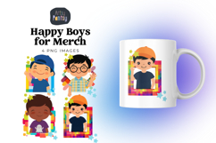 Happy Kids Clipart Bundle I Boys Edition Product Image 4