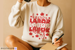 Happy Labor Day SVG PNG T-shirt Design Product Image 3