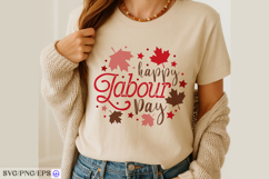 Happy Labour Day SVG PNG T-shirt Design Product Image 4