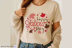 Happy Labour Day SVG PNG T-shirt Design Product Image 4