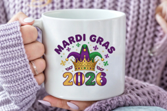 Mardi Gras Clipart Design, 9 PNG Sublimation Design Product Image 3