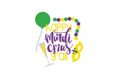 Happy Mardi Gras Y&#039;all Product Image 1