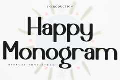 Happy Monogram Product Image 1