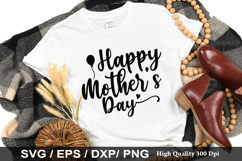 Happy Mother&#039;s Day SVG - Mother&#039;s Design Product Image 1