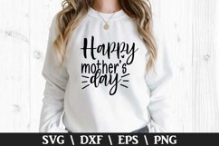 Happy Mother’s Day SVG - Mother's Day Design Product Image 1