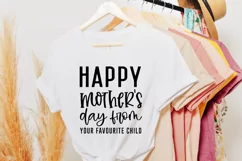 Happy mother's day From your favourite child SVG Product Image 2