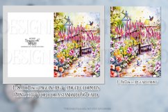 Happy Mother&#039;s Day Card, Floral Printable Greeting Card d1 Product Image 2
