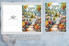 Happy Mother&#039;s Day Card, Floral Printable Greeting Card d10 Product Image 2