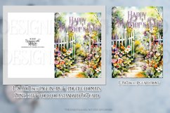 Happy Mother&#039;s Day Card, Floral Printable Greeting Card d4 Product Image 2