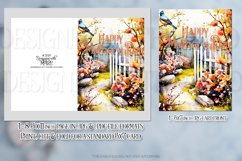 Happy Mother&#039;s Day Card, Floral Printable Greeting Card d8 Product Image 2